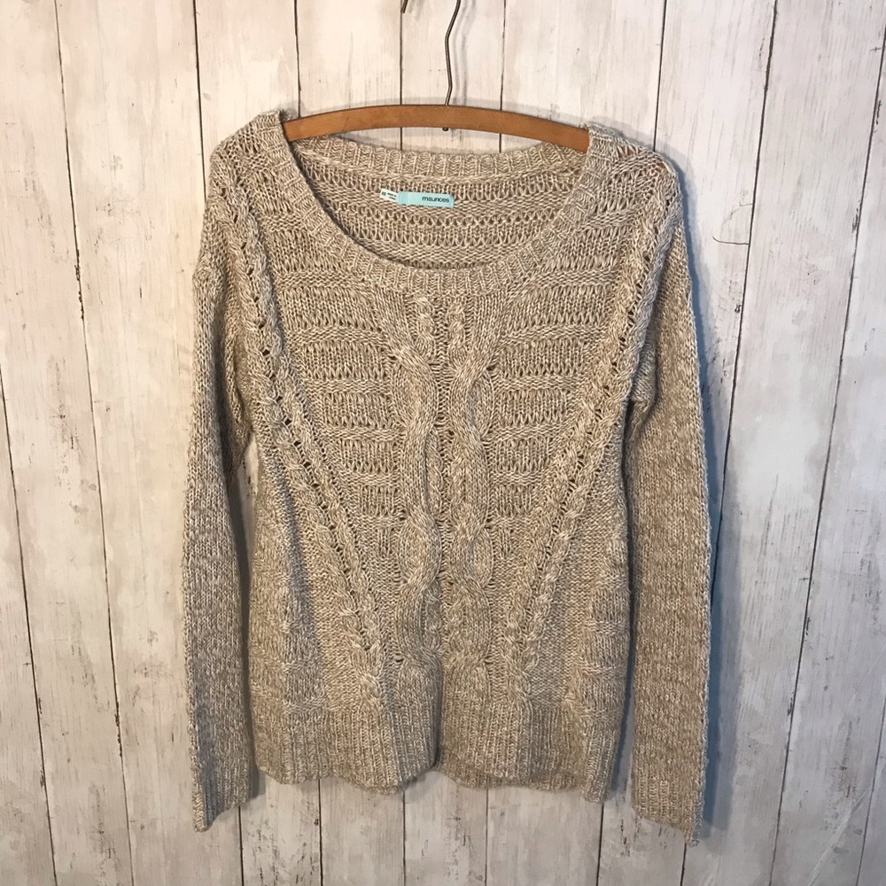 Maurices Tan Sweater Size Xs